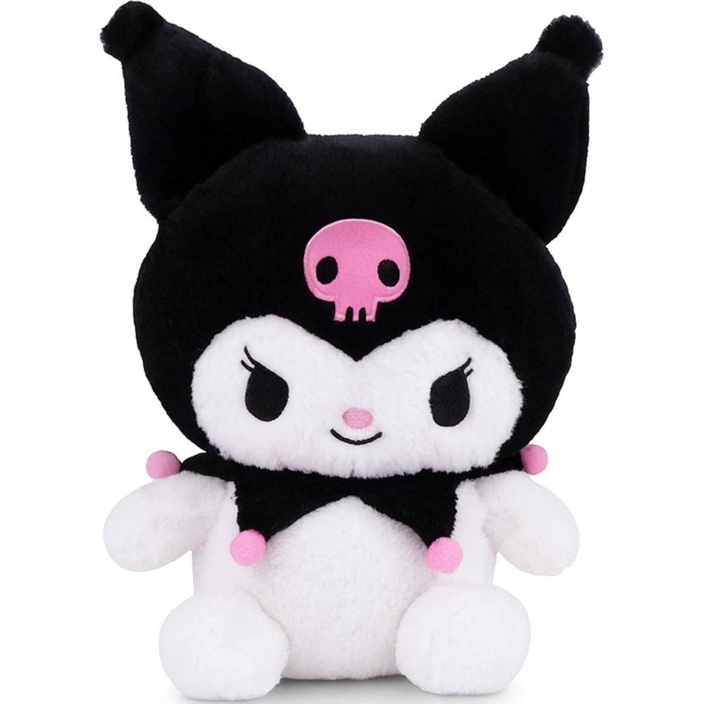 Sanrio Kuromi Plush 12 Inch Black Pink Skull Soft Stuffed Animal Toy Kawaii